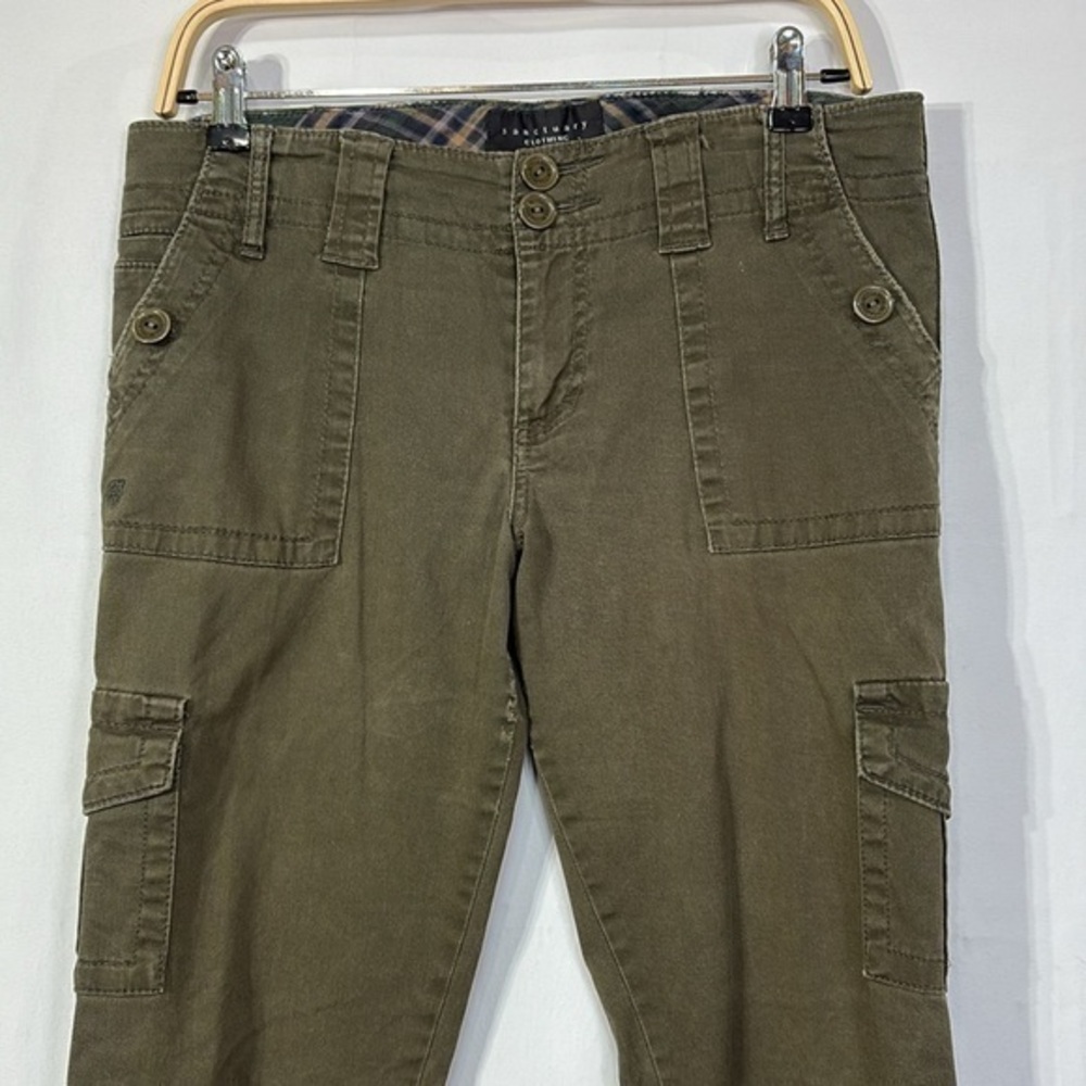🧦 sanctuary Peace cargo olive green trousers